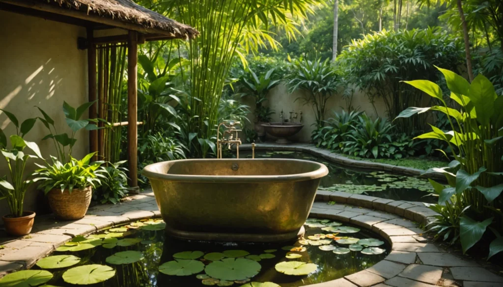 baignoire pour le jardin