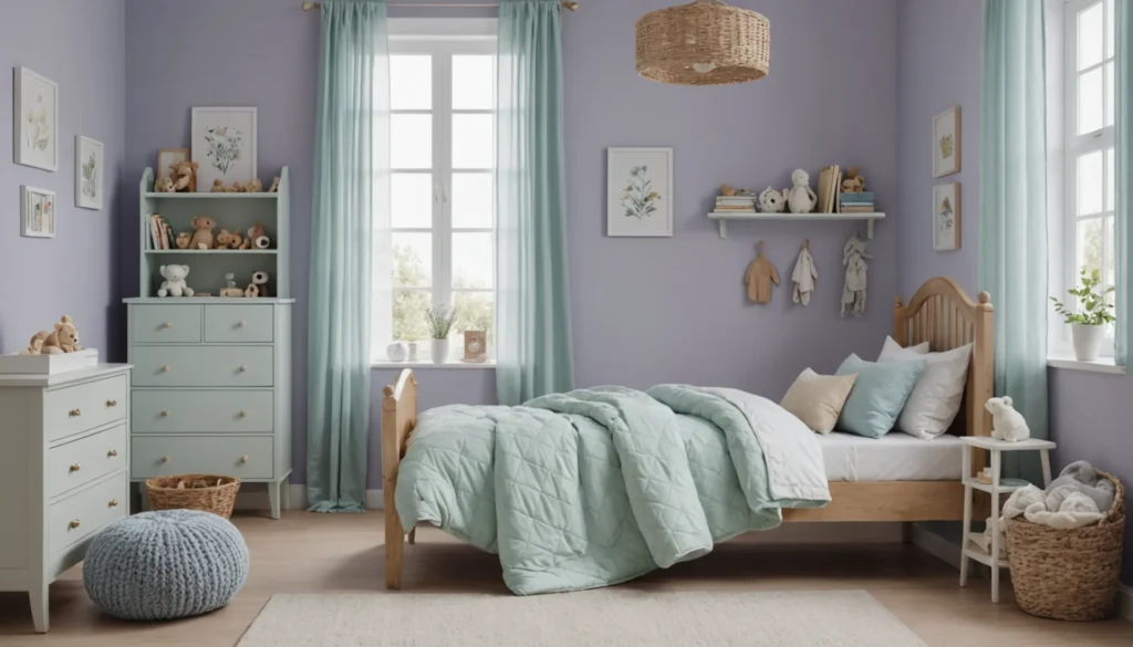 couleurs pour la chambre d'enfant