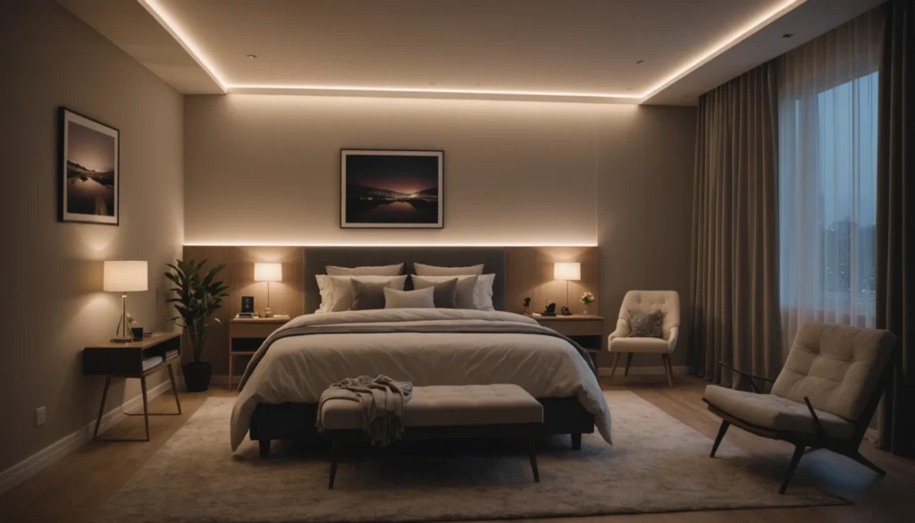 idées de LED pour chambre