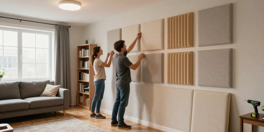 comment améliorer l'acoustique d'une pièce